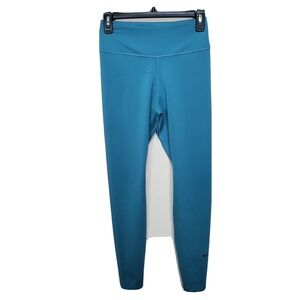 Nike All In Tight Dri Fit Womens Size Medium Mineral Teal/Black Legging Run